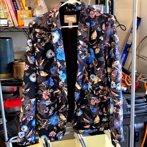 Forever 21 Floral Blazer Size L
